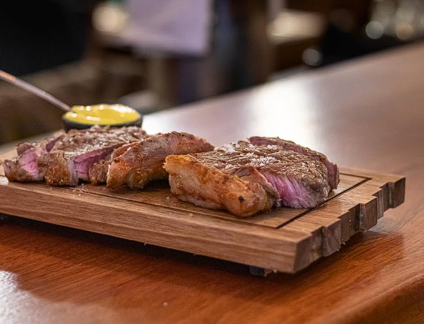 Carne na pedra